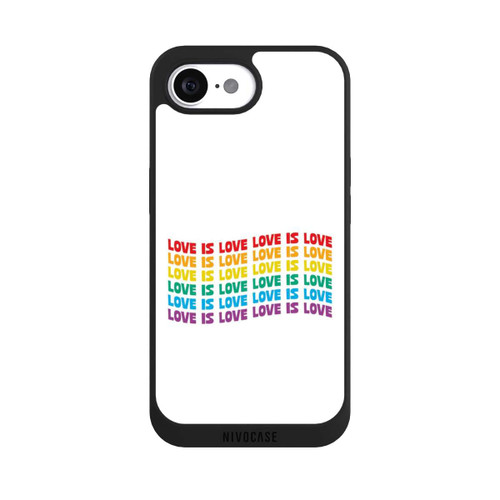 Apple iPhone 16e NIVOpure Love is Love Flag