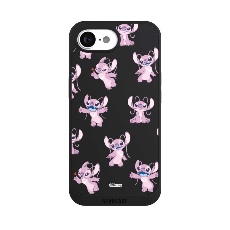 iPhone 16e NIVOpure Angel Faces Pattern Transparent