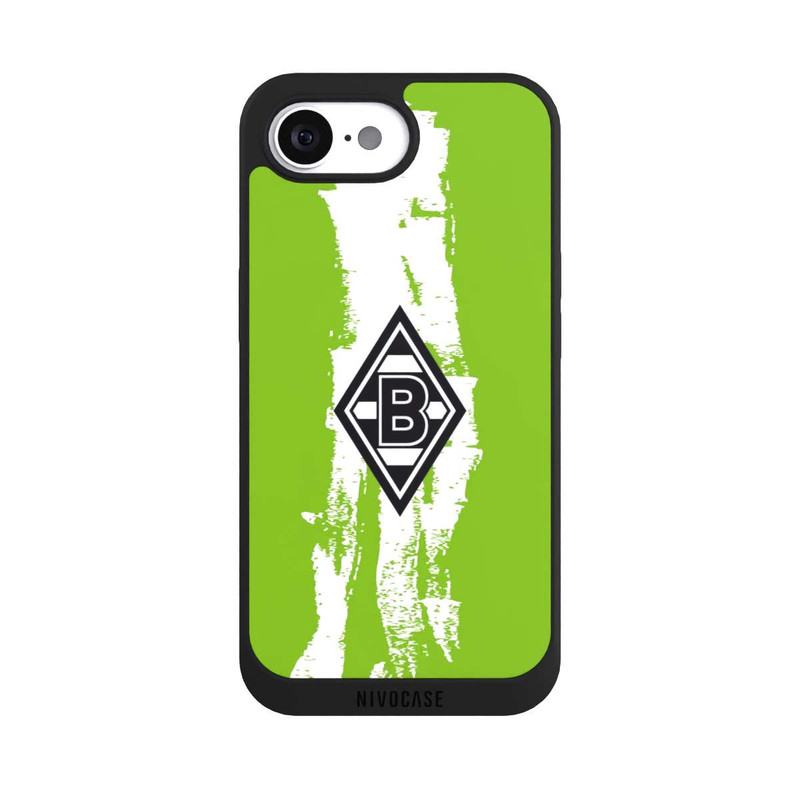iPhone 16e NIVOpure Borussia Logo Grün Weiß