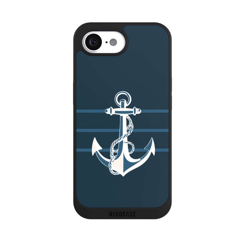 iPhone 16e NIVOpure Anchor Line Blue with AI