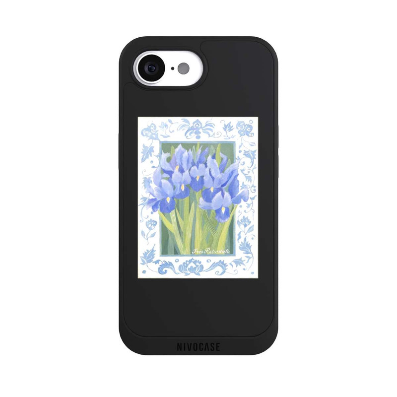 iPhone 16e NIVOpure Blue Iris, by Jennifer Abbott
