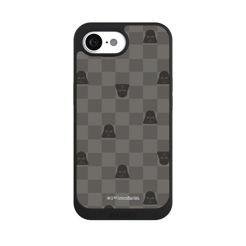 iPhone 16e NIVOpure Darth Vader Chessboard Pattern Black