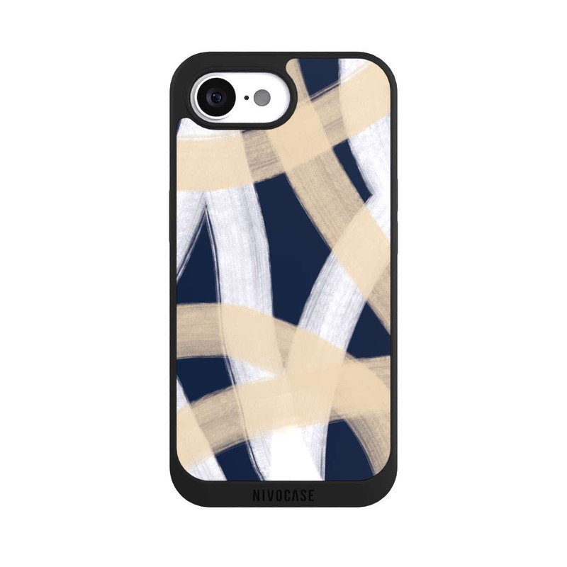 iPhone 16e NIVOpure Laced Up Beije Blue