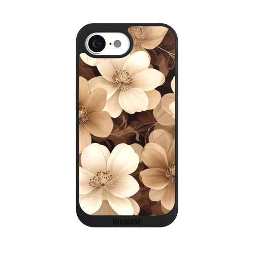 Apple iPhone 16e NIVOpure Naturfarbene Negativblumen mit KI