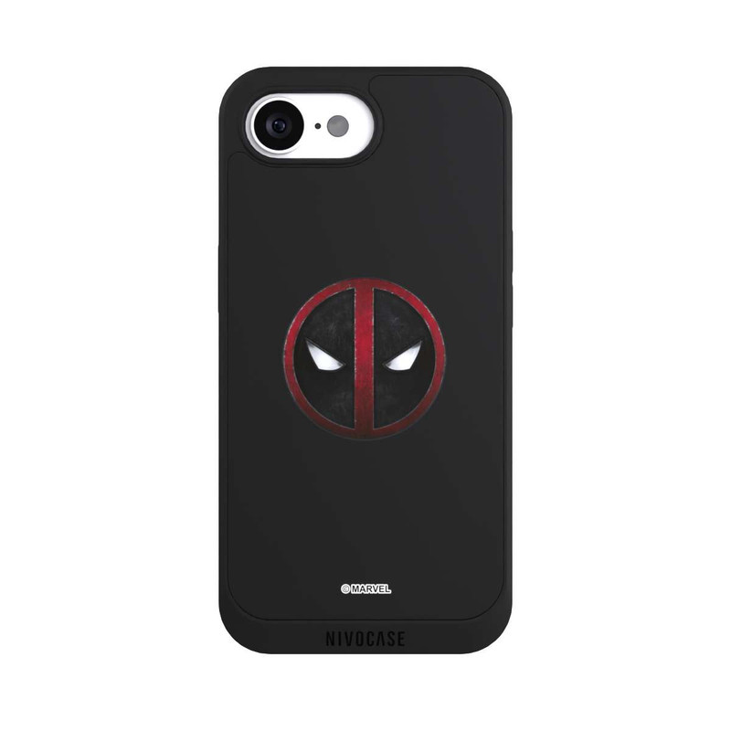 iPhone 16e NIVOpure Deadpool Logo Transparent
