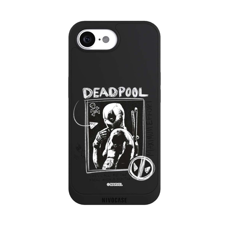 iPhone 16e NIVOpure Deadpool Transparent