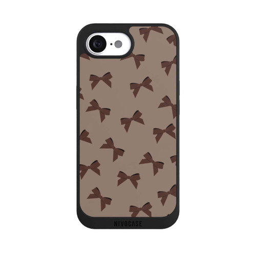 Apple iPhone 16e NIVOpure Christmas Bow Pattern