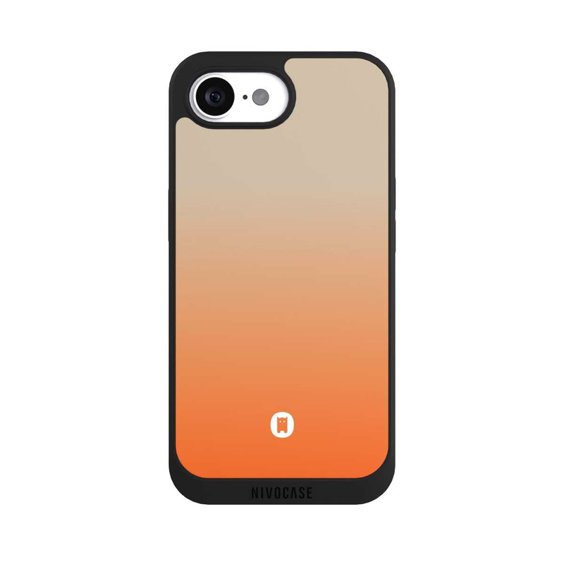 iPhone 16e NIVOpure Nivocase Gradient Beige Orange