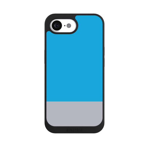 Apple iPhone 16e NIVOpure Combinaison de Couleurs Bleu Clair et Gris