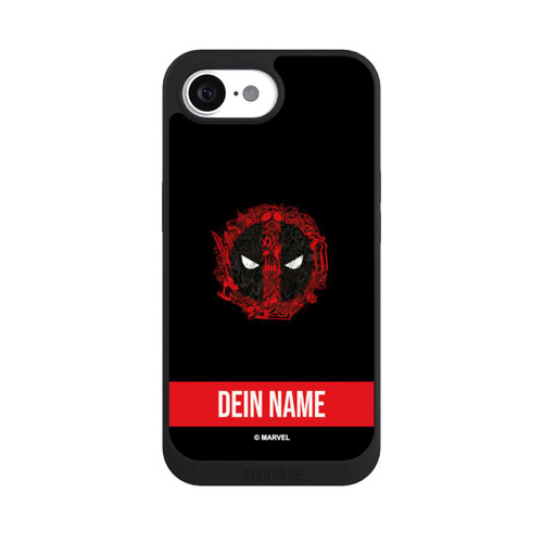 Apple iPhone 16e NIVOpure Deadpool Logo customisable