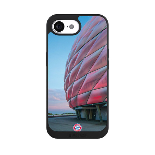 Apple iPhone 16e NIVOpure FC Bayern Allianz Arena Morgenröte