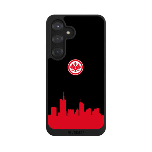 Samsung Galaxy S25 NIVOpure Eintracht Frankfurt Skyline Rot