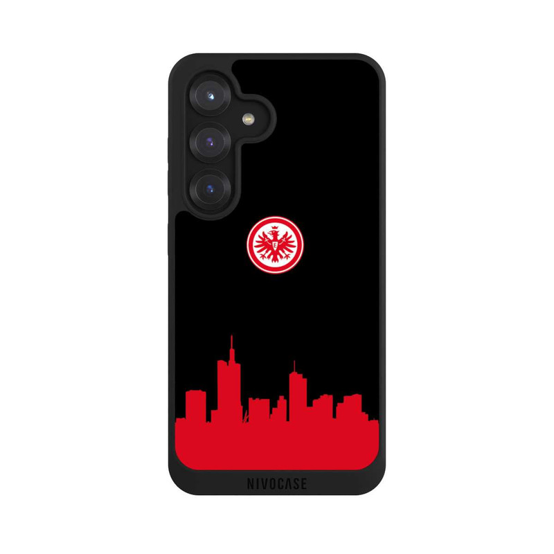 Galaxy S25 NIVOpure Eintracht Frankfurt Skyline Rot