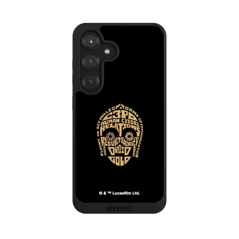 Galaxy S25 NIVOpure C3PO Typo Grafisch