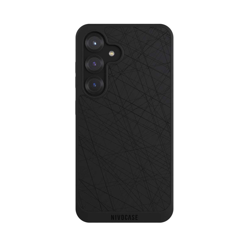 Galaxy S25 NIVOpure Scratches Black ohne Hintergrund