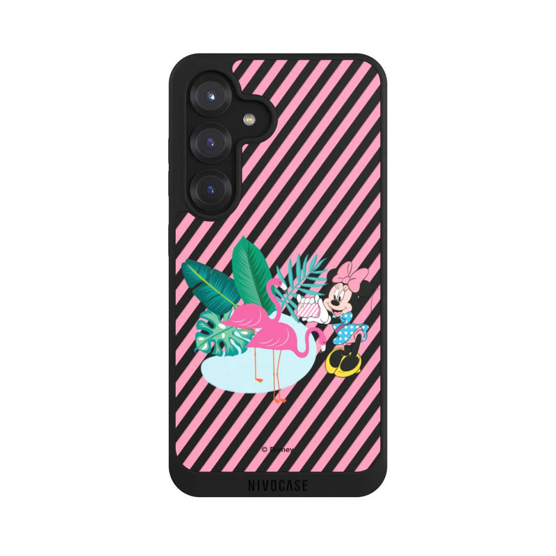 Galaxy S25 NIVOpure Minnie Flamingo Transparent
