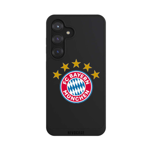 Samsung Galaxy S25 NIVOpure FCB Logo mit Sterne - ohne Hintergrund