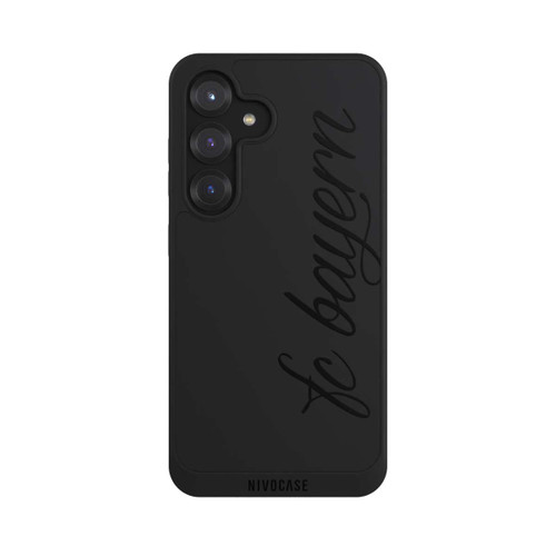 Samsung Galaxy S25 NIVOpure Black FCB Girlmotiv - transparent