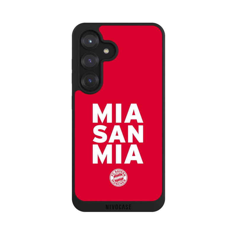 Galaxy S25 NIVOpure Mia San Mia FCB Rot