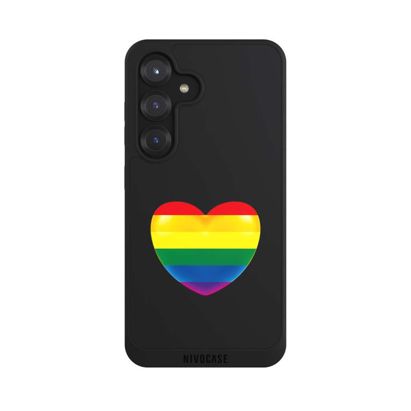 Galaxy S25 NIVOpure Pride Heart ohne Hintergrund