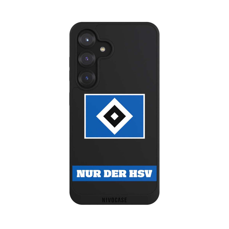 Galaxy S25 NIVOpure Nur der HSV Blau - ohne Hintergrund