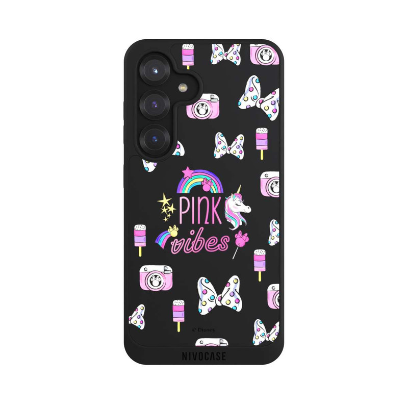 Galaxy S25 NIVOpure Pink Vibes Transparent