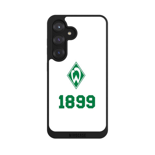 Samsung Galaxy S25 NIVOpure 1899 Grün-Weiß Lebenslang Weiss - Werder Bremen