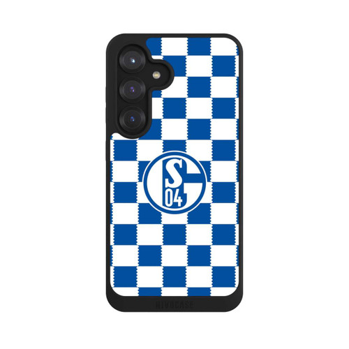 Samsung Galaxy S25 NIVOpure Muster Schalke 04