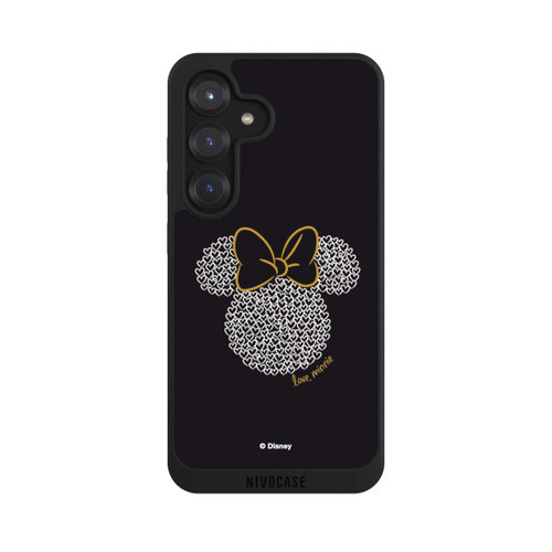 Samsung Galaxy S25 NIVOpure Minnie Black and White
