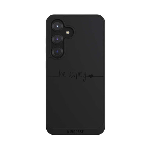 Samsung Galaxy S25 NIVOpure be happy transparent