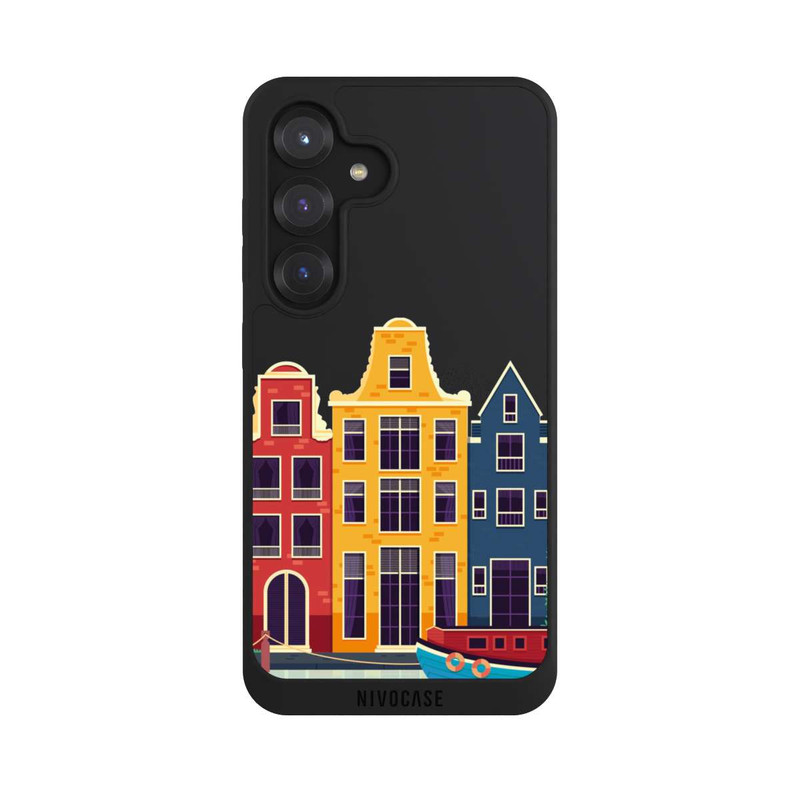 Galaxy S25 NIVOpure Amsterdam Grachtenhäuser