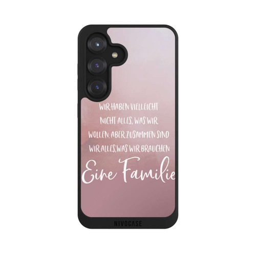 Samsung Galaxy S25 NIVOpure Eine Familie Altrosa