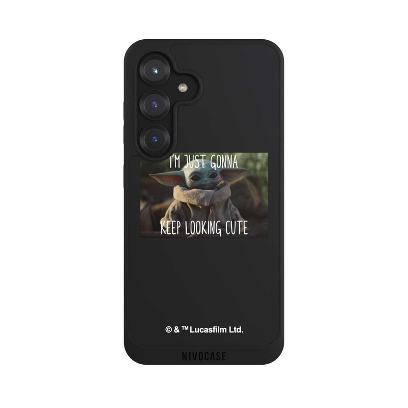 Galaxy S25 NIVOpure Star Wars The Child Cute Transparent