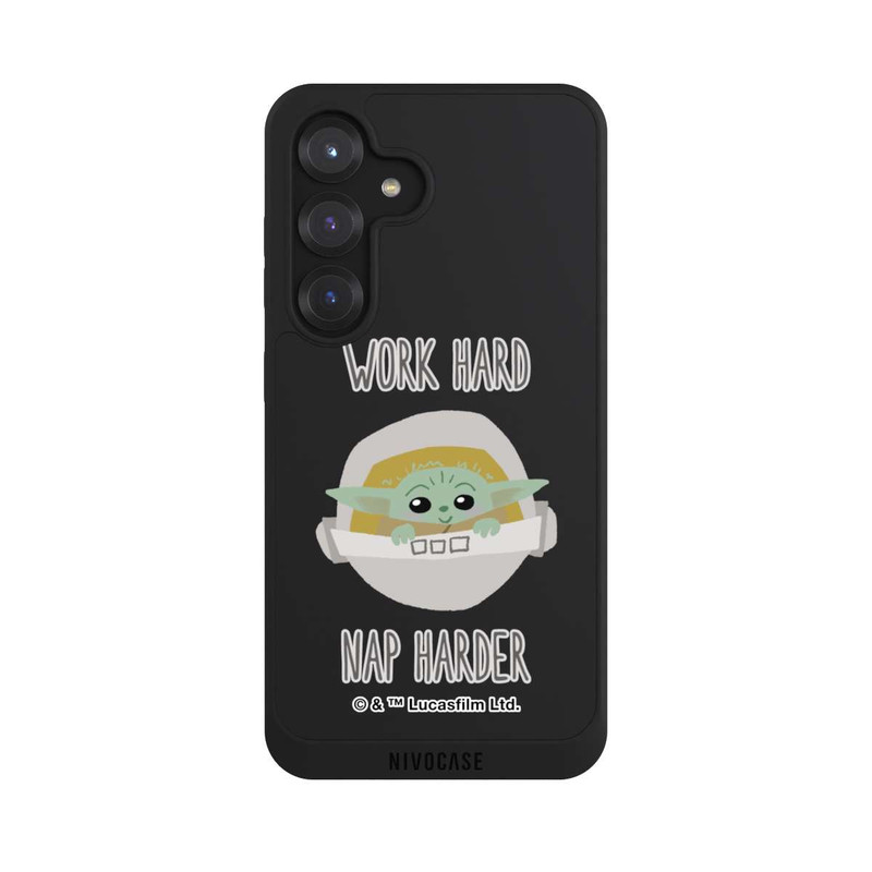 Galaxy S25 NIVOpure The Child Work Hard Nap Harder Transparent