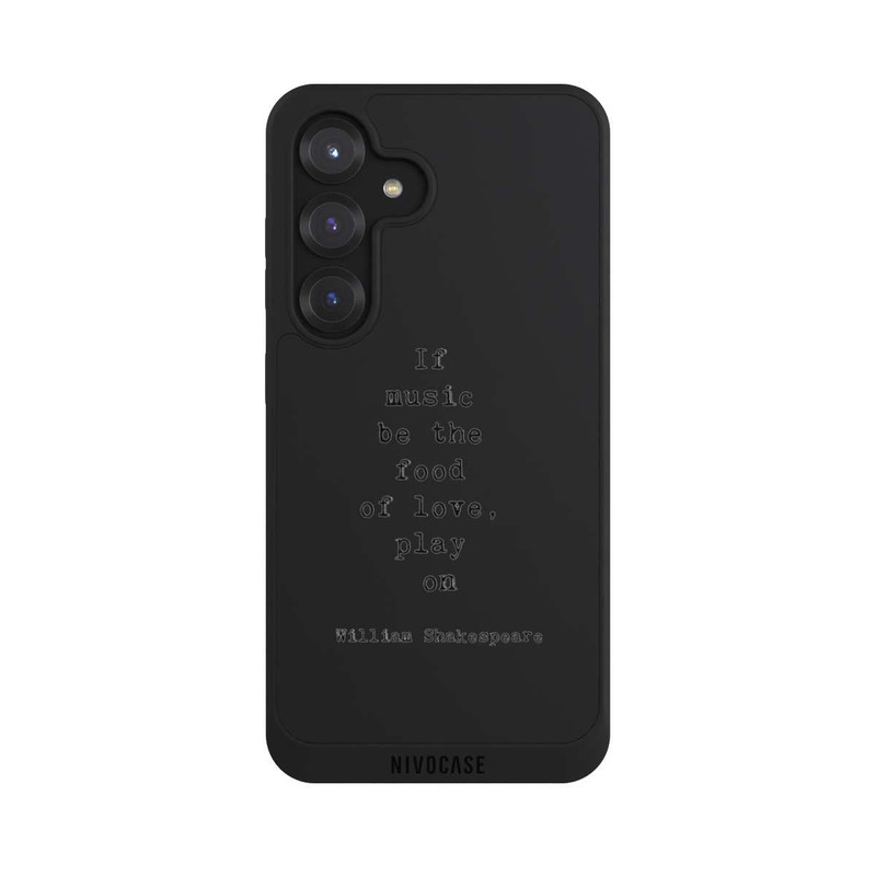 Galaxy S25 NIVOpure Shakespeare Music Food Transparent