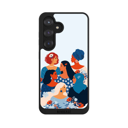 Samsung Galaxy S25 NIVOpure Frauen Diversity Blau