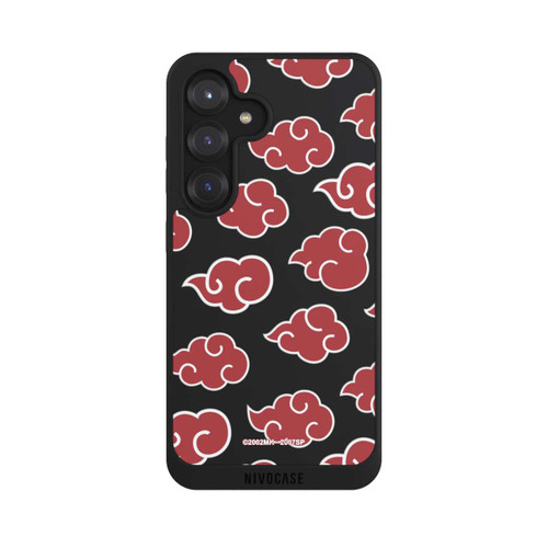 Samsung Galaxy S25 NIVOpure Akatsuki Pattern Transparent