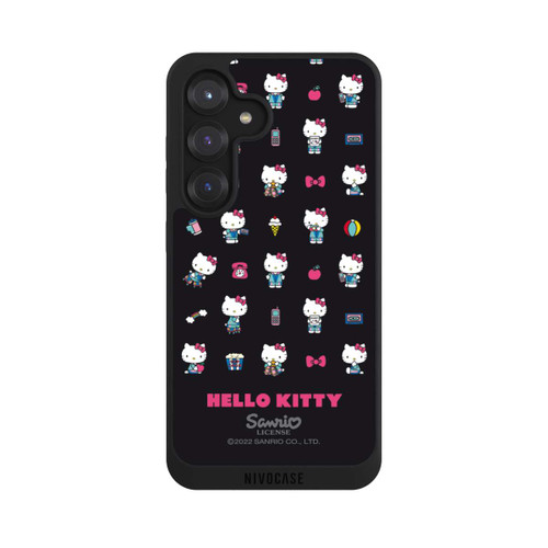 Samsung Galaxy S25 NIVOpure Hello Kitty 90s Schwarz