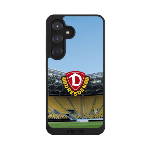 Samsung Galaxy S25 NIVOpure Dynamo Dresden Stadion Logo