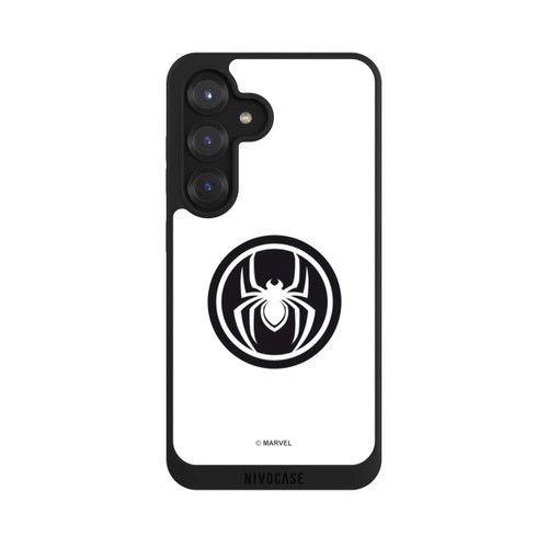 Samsung Galaxy S25 NIVOpure Spider-Man Logo White