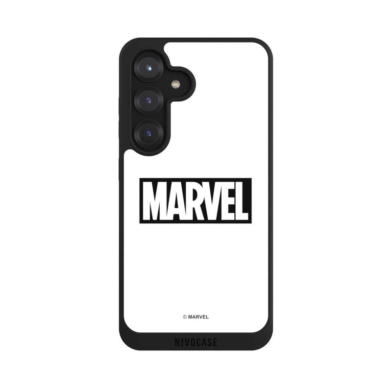 Galaxy S25 NIVOpure Marvel Logo White