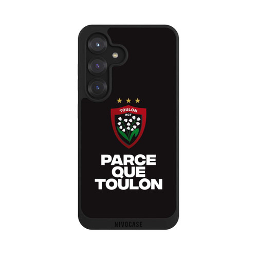 Samsung Galaxy S25 NIVOpure Parce Que Toulon Noir