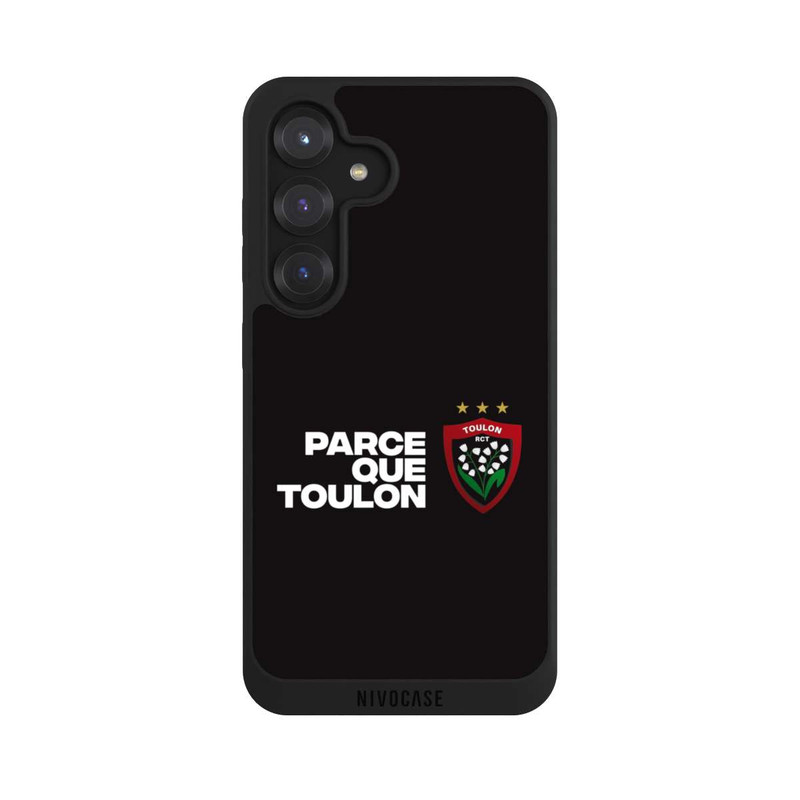 Galaxy S25 NIVOpure RC Toulonnais PQT Schwarz