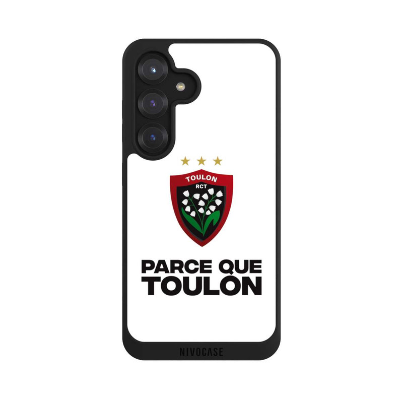 Galaxy S25 NIVOpure RC Toulonnais Blanc