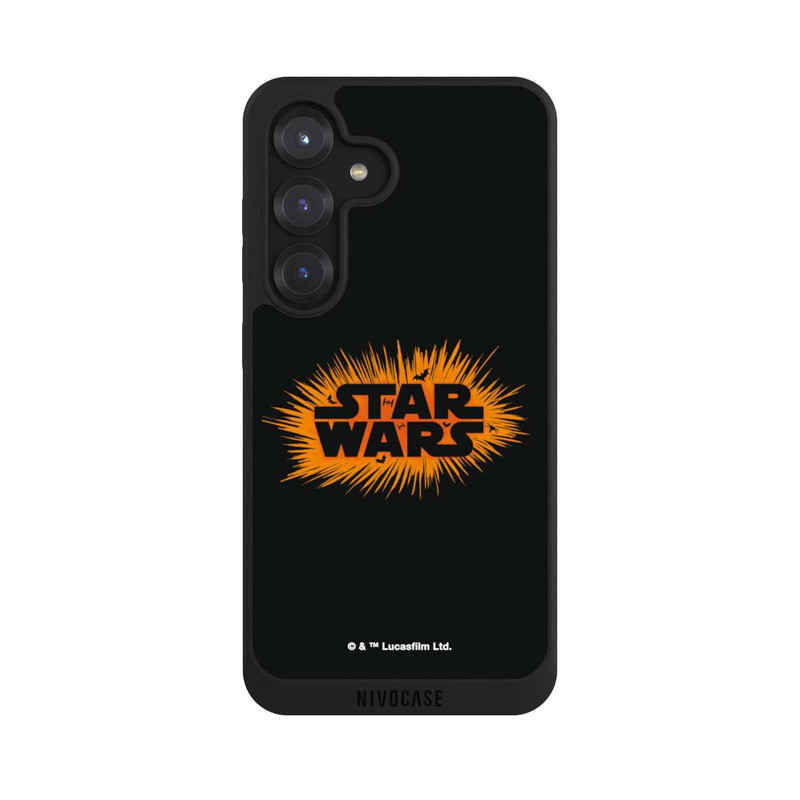 Galaxy S25 NIVOpure Star Wars Logo Orange Halloween Explosion