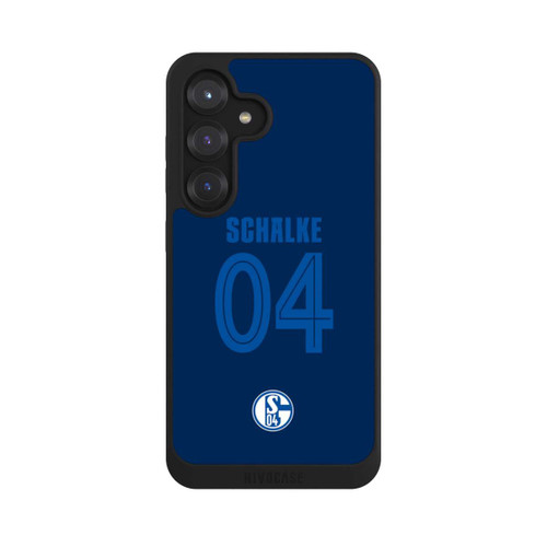 Samsung Galaxy S25 NIVOpure Schalke 04 Dunkelblau