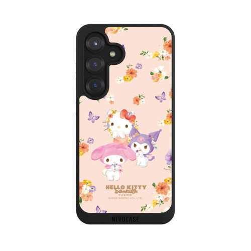 Samsung Galaxy S25 NIVOpure Hello Kitty Frühlingsblumen