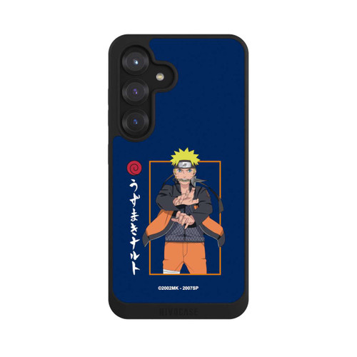 Samsung Galaxy S25 NIVOpure Naruto Kampfposition Blau