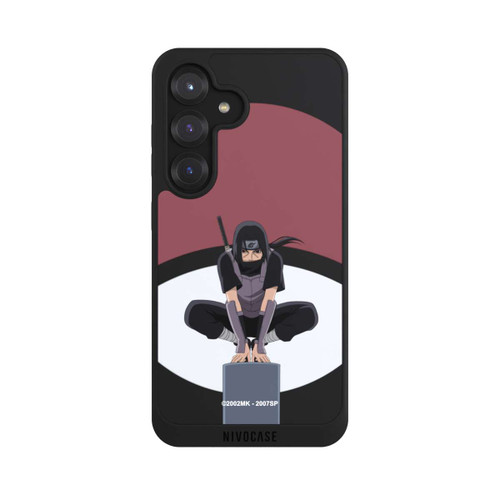 Samsung Galaxy S25 NIVOpure Itachi Uchiha Symbol transparenter Hintergrund