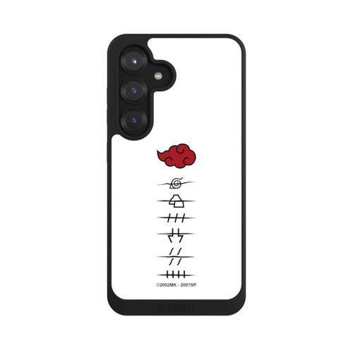 Samsung Galaxy S25 NIVOpure Akatsuki member symbols white